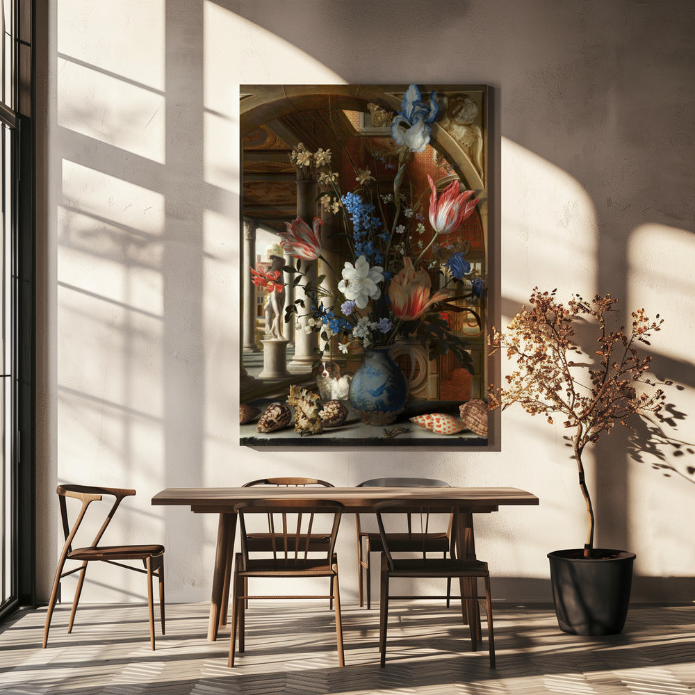 A Still Life With Perspective Dutch Masters Combined | Canvas