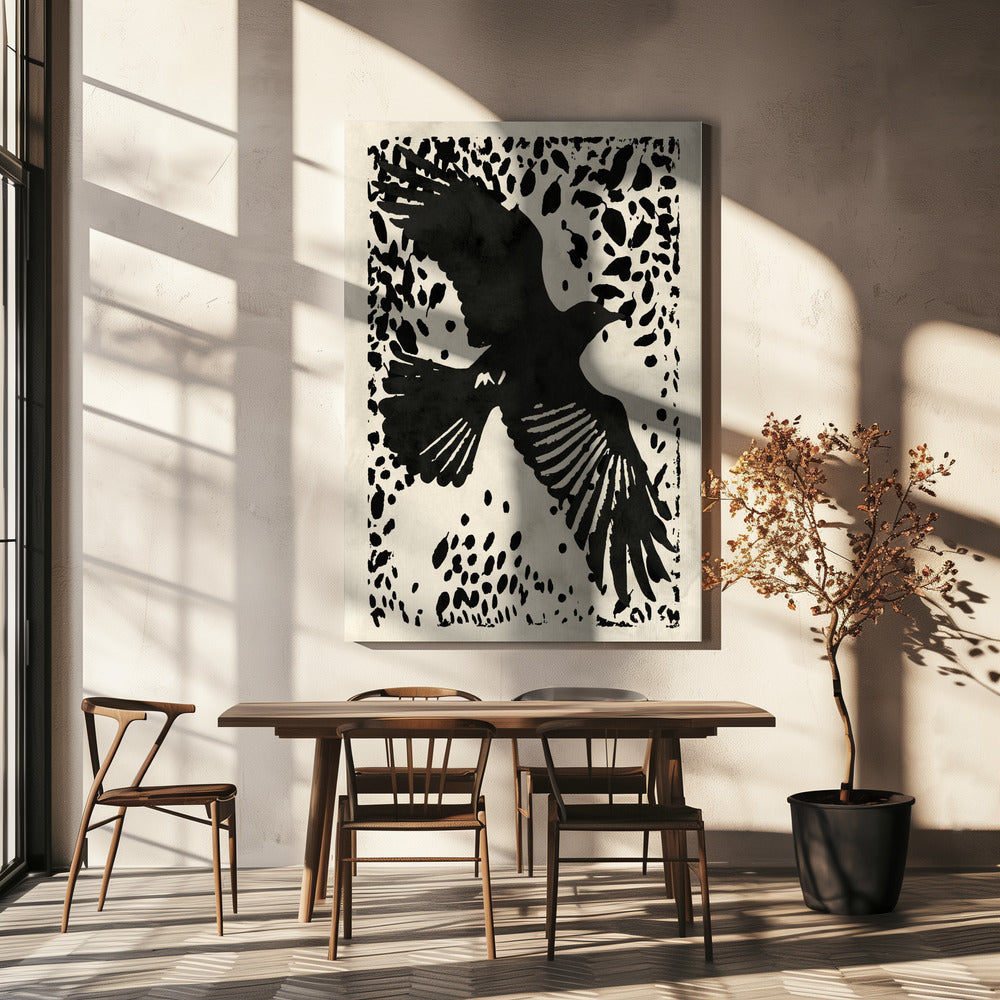 Ascent Through Shadows | Canvas