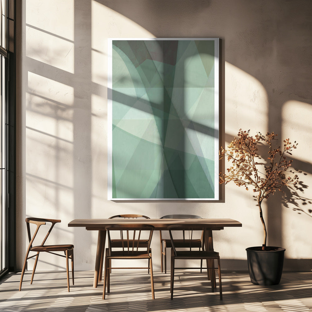 Verdant Facets | Canvas