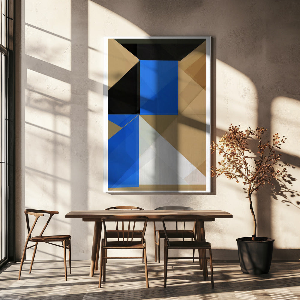 Cobalt Geometry | Canvas