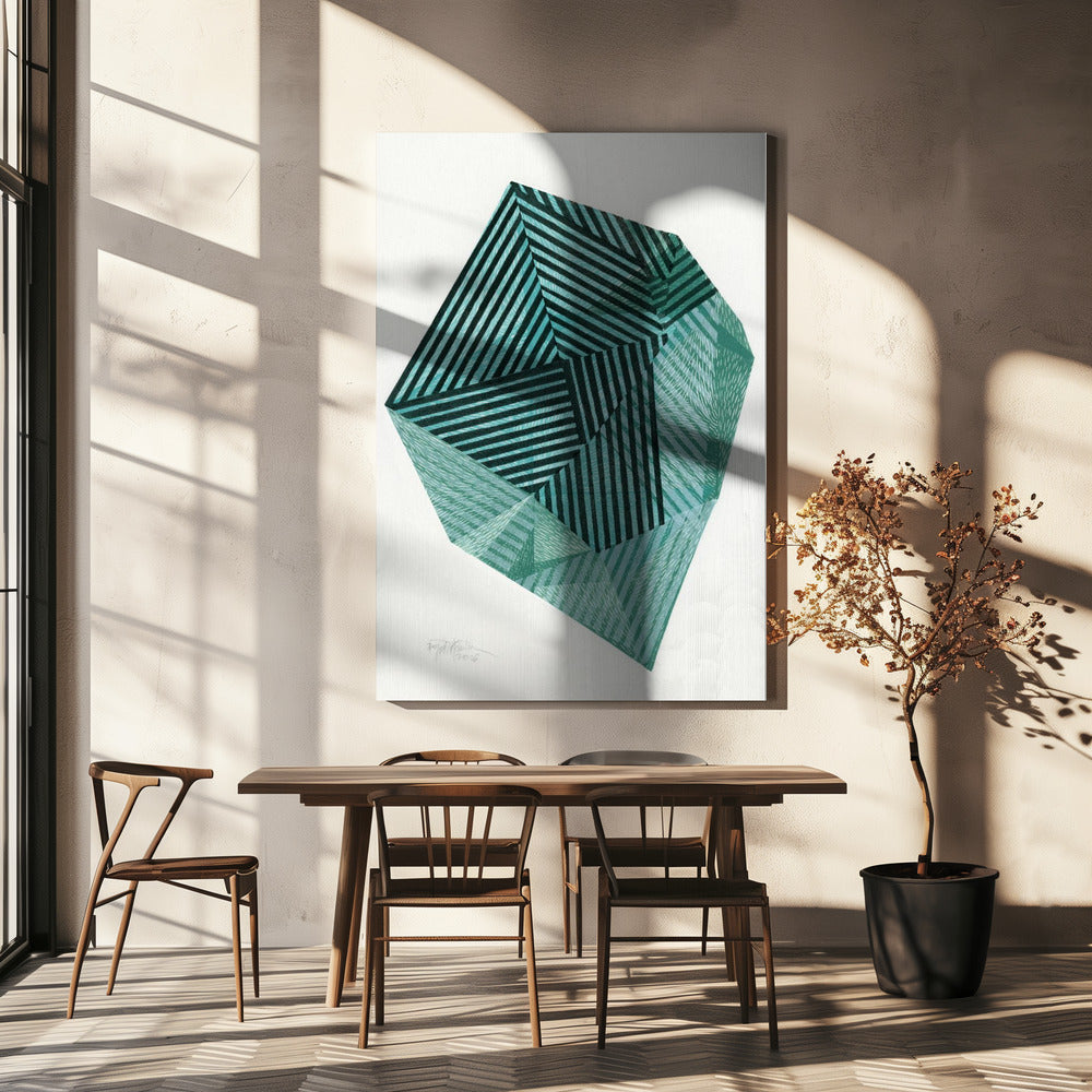 Striped Stone I. | Canvas