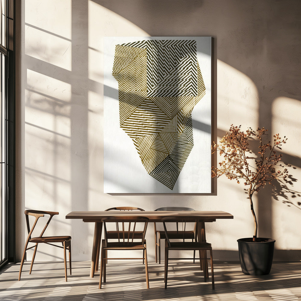 Polygonal shape II. | Canvas