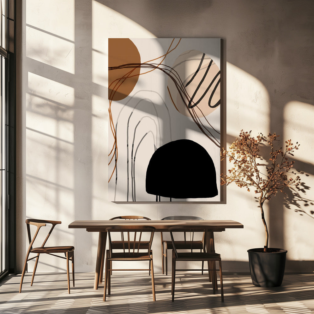 Silent Shapes 1 | Canvas