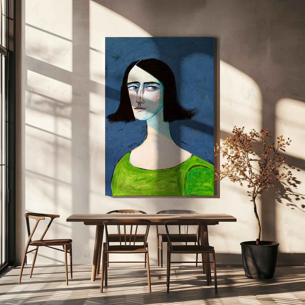 Woman Portrait - Never Look Back | Canvas