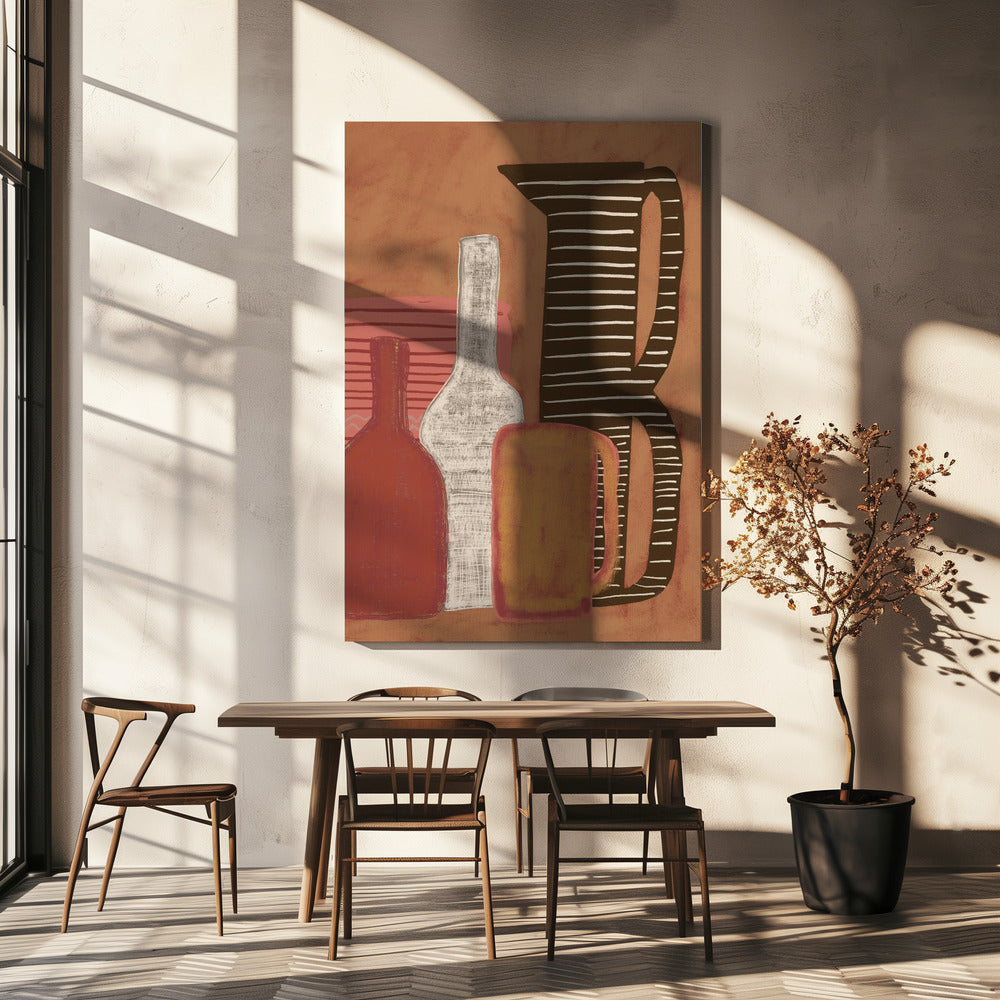 Jugs and bottles | Canvas