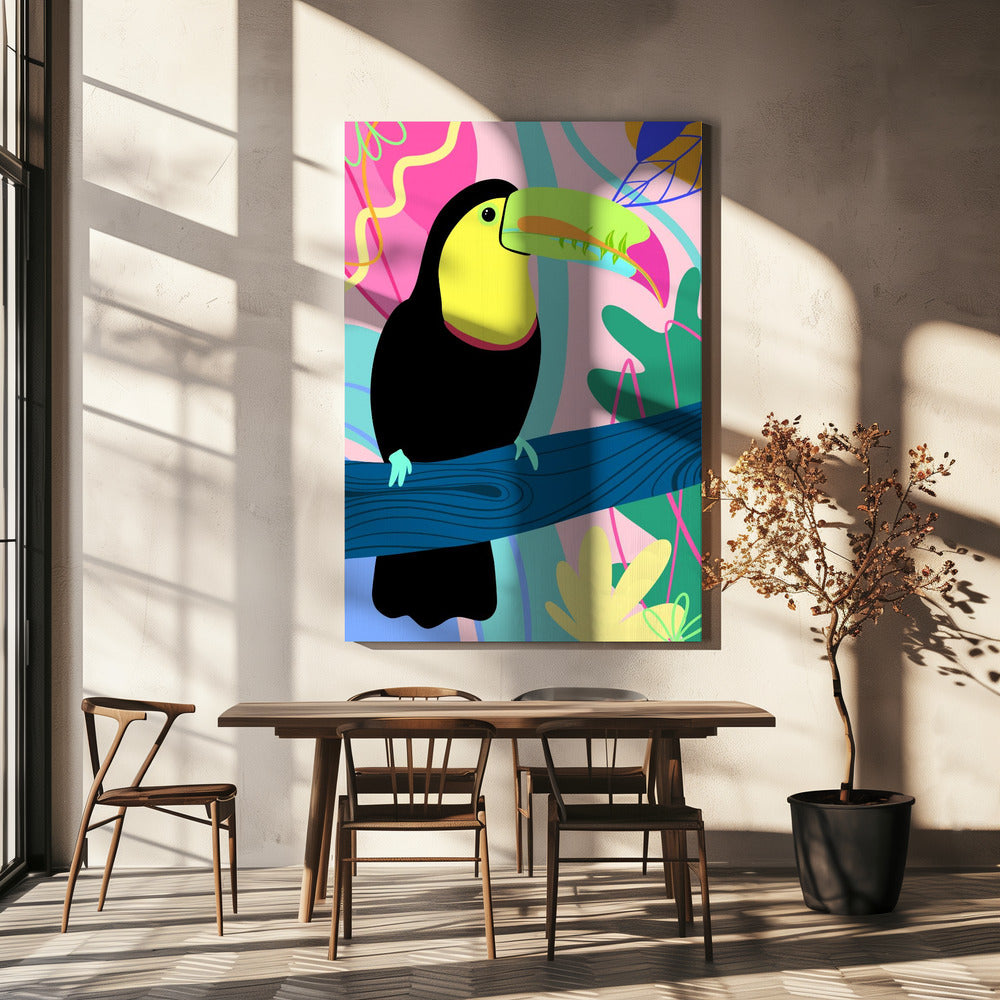 Colorful Toucan | Canvas