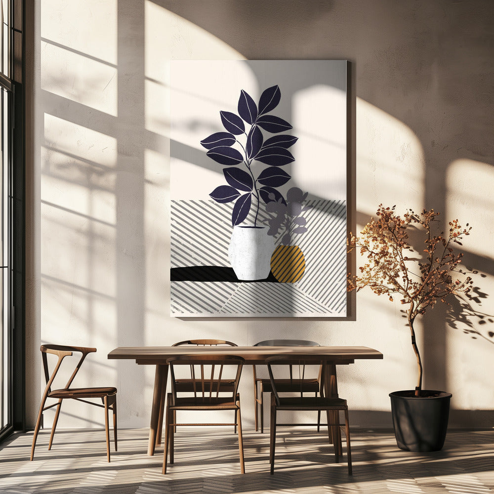 Vase B By Catsanddotz 5 To 7      30 X 42 Inches L | Canvas
