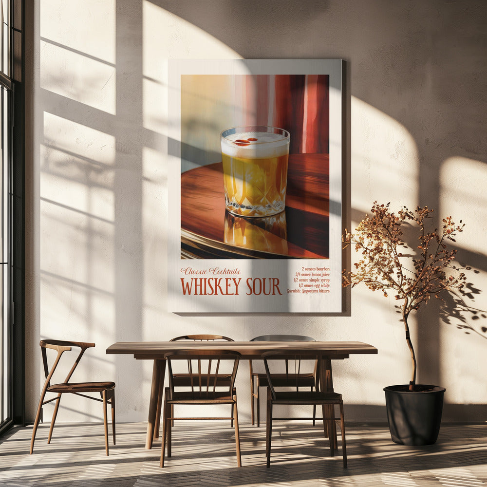 Classic Cocktails - Whiskey Sour | Canvas