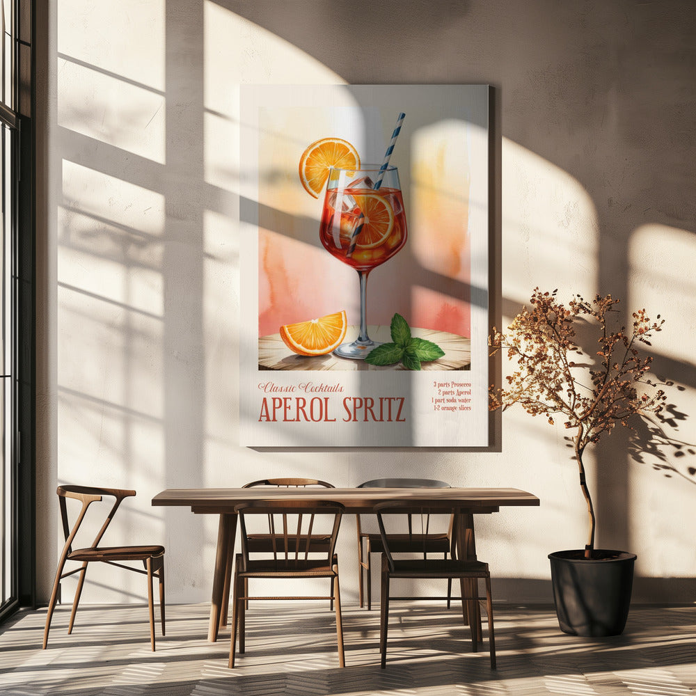 Classic Cocktails - Aperol Spritz | Canvas