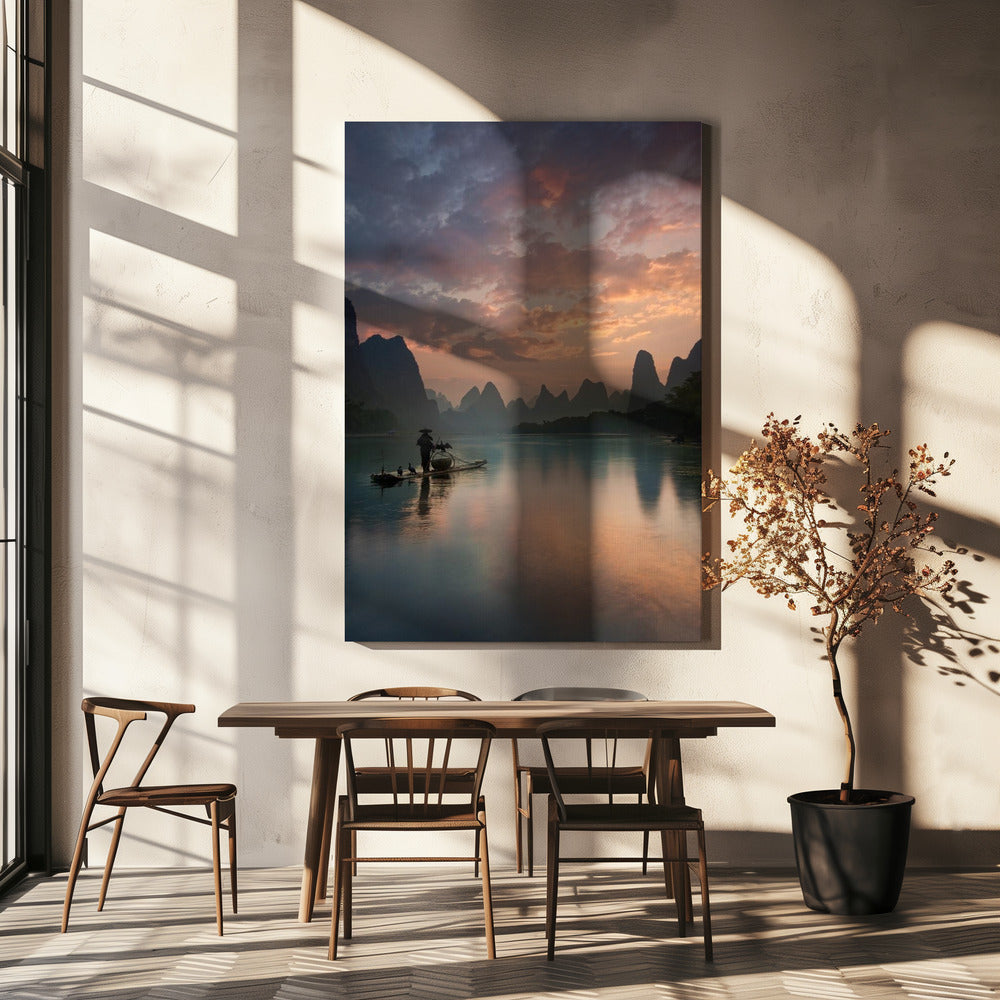 Li River Sunrise | Canvas