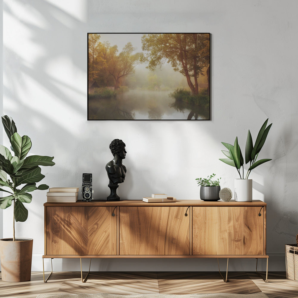 Foggy Autumn | Poster