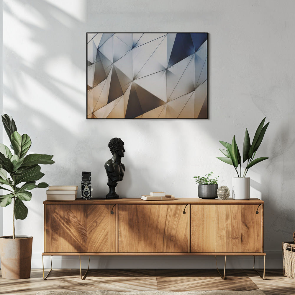 triangles art | Poster