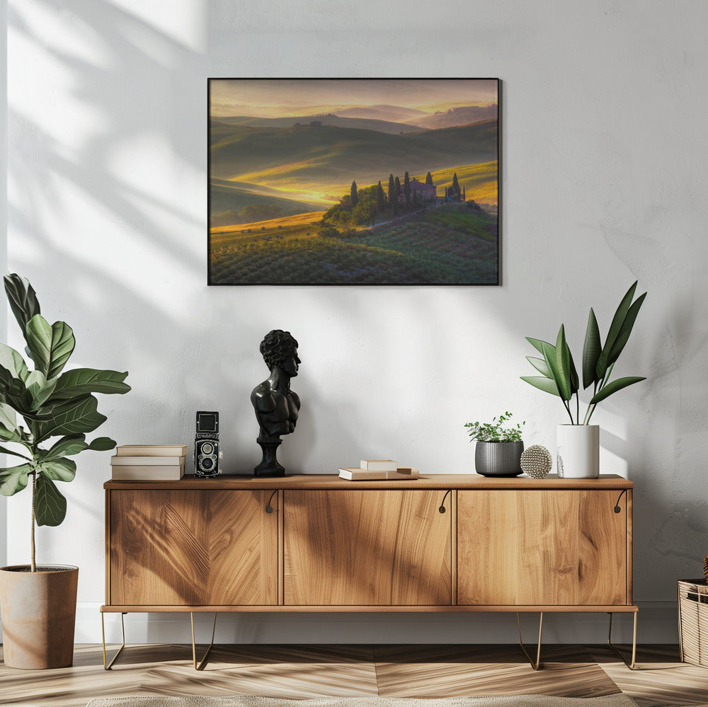 Of green and gold | Poster