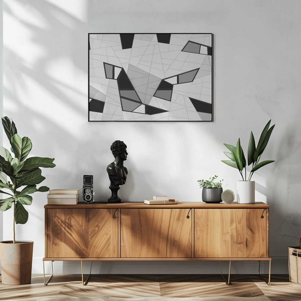 Puzzle of lines | Poster