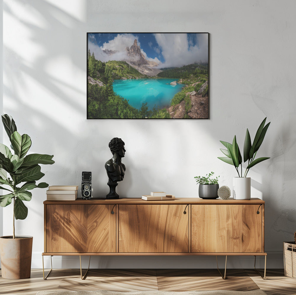 Veneto - Lago di Sorapis Panorama | Poster