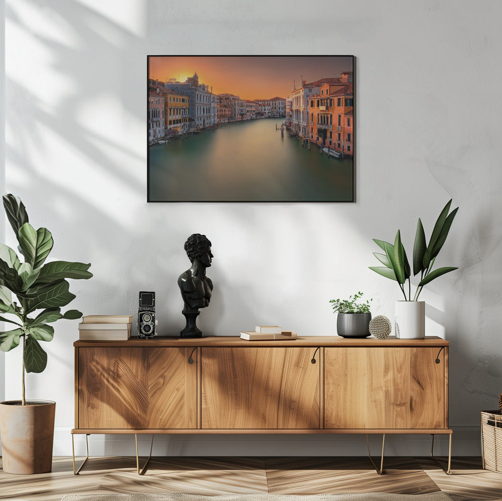Sunset in Venice | Poster