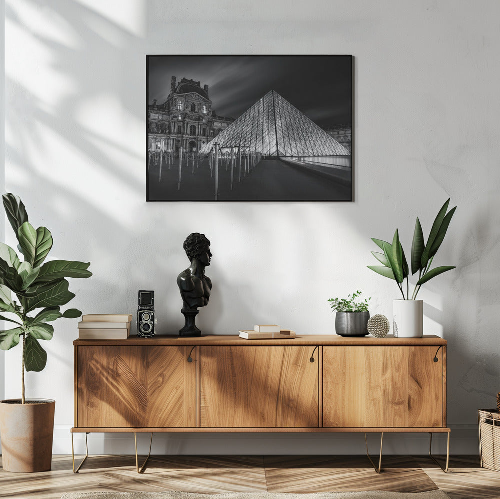 Louvre at Night | Poster