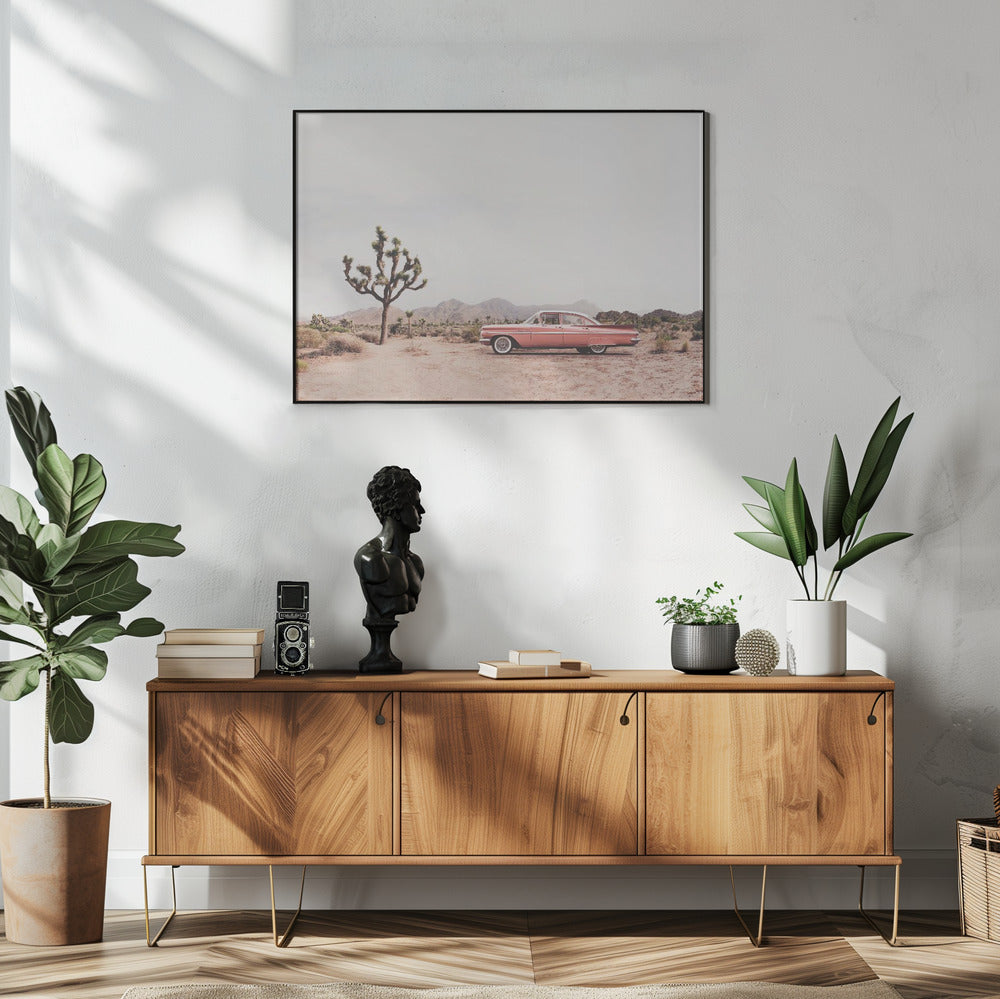 In the desert | Poster