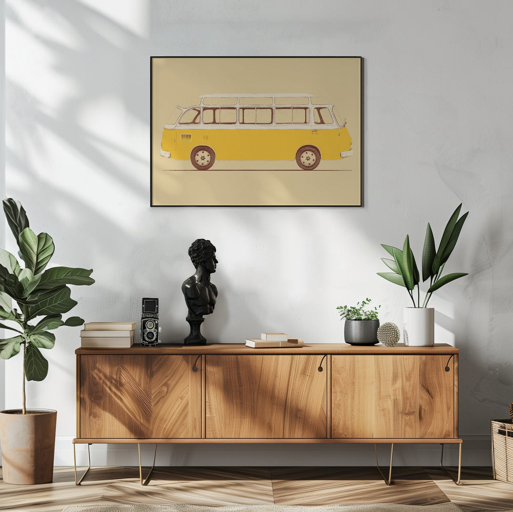 Yellow Van | Poster