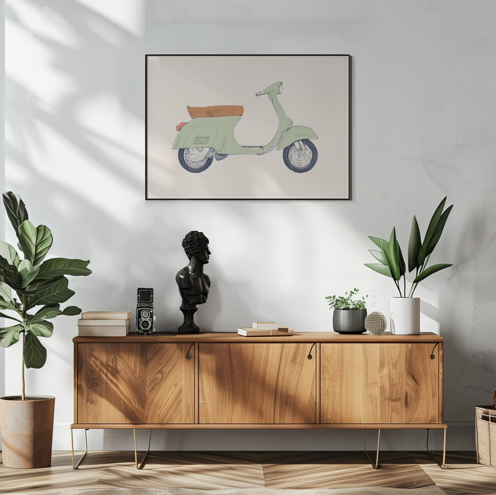 Vespa Print | Poster