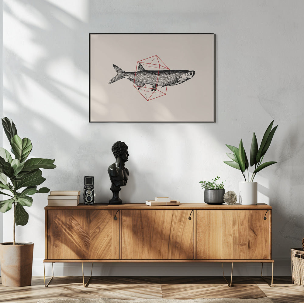 Fish In Geometrics Nº2 | Poster