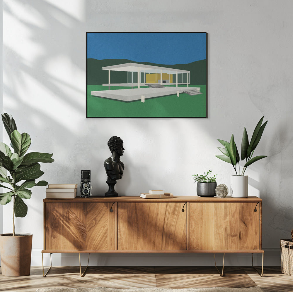 Ludwig Mies Van Der Rohe Farnsworth House | Poster