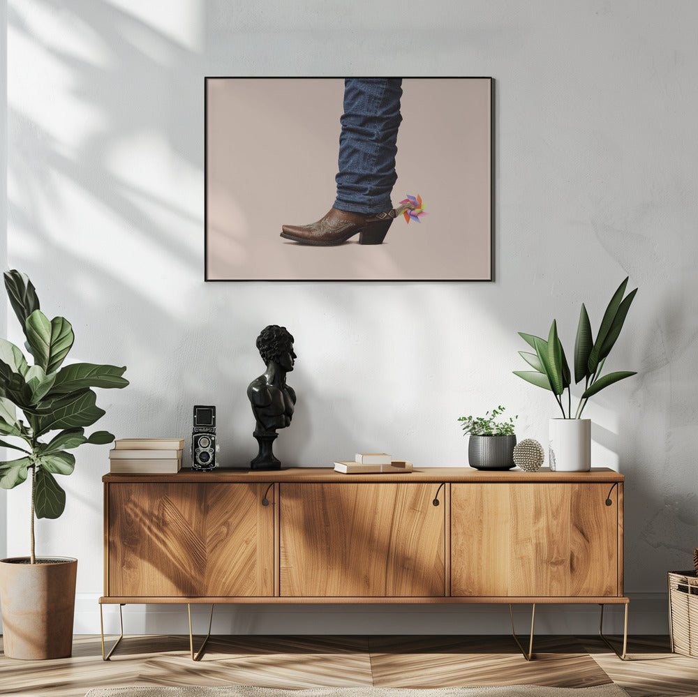 Not Serious Cowboy | Poster