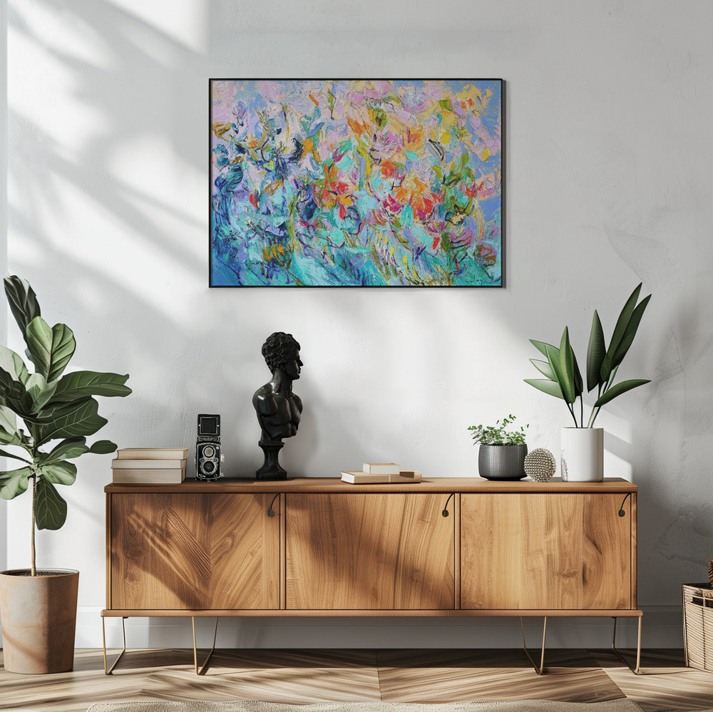 Radiant Floral Harmony | Poster