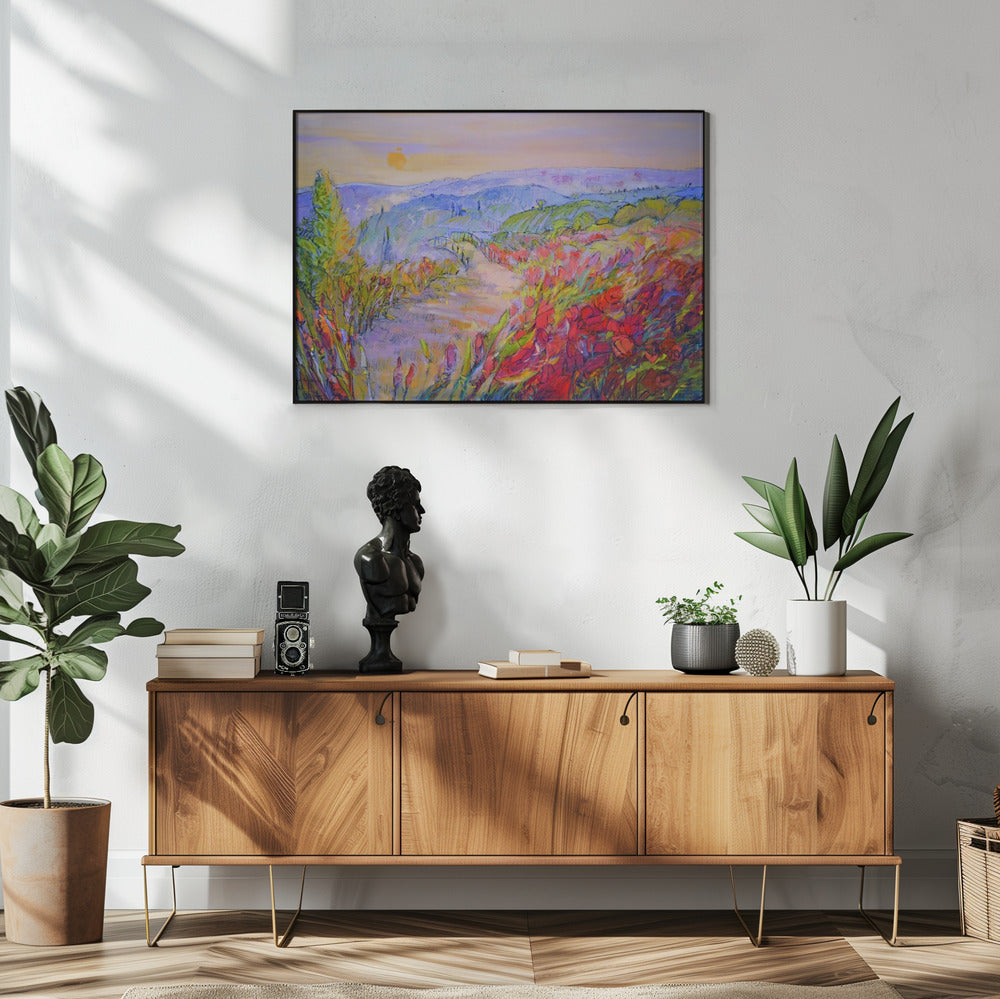 Sunlit Pathway | Poster