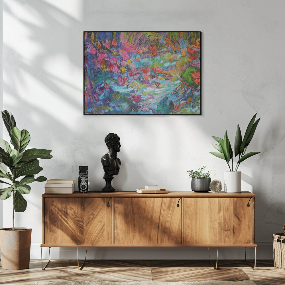Vibrant Garden Flow | Poster
