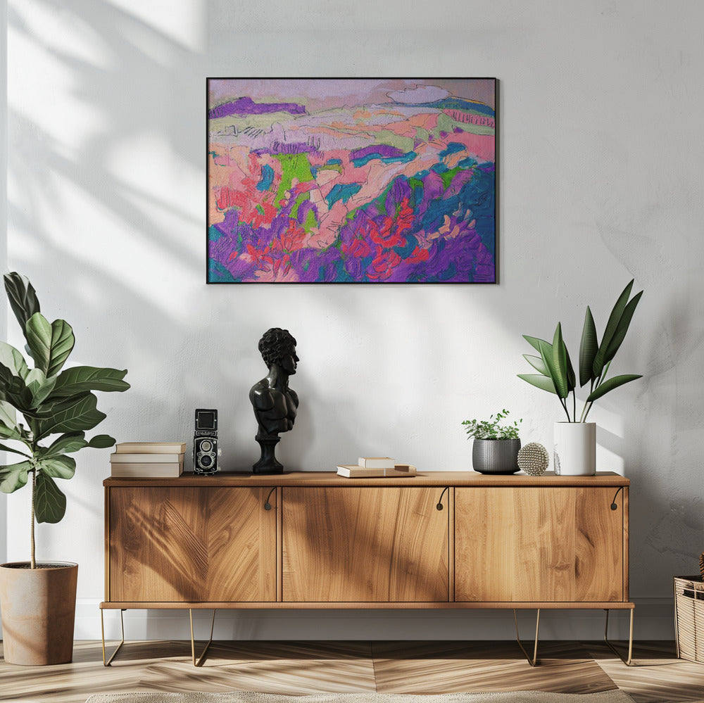 Colorful Petal Dance | Poster