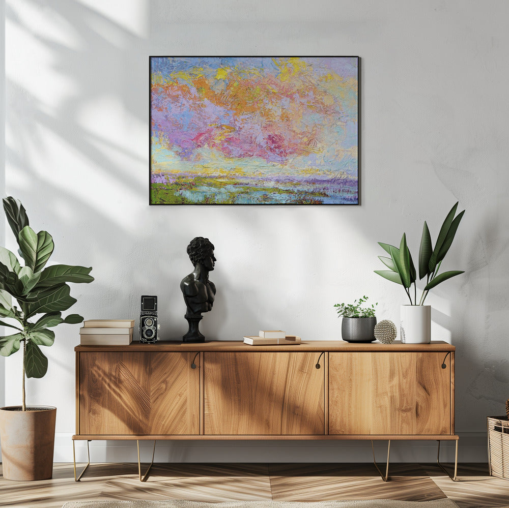 Abstract Colorful Skies | Poster