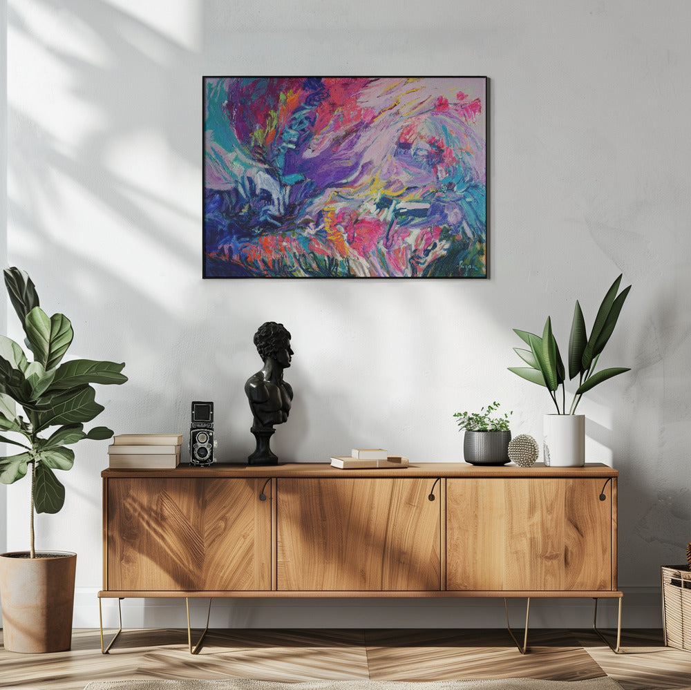 Expressionist Colorful Abstract | Poster