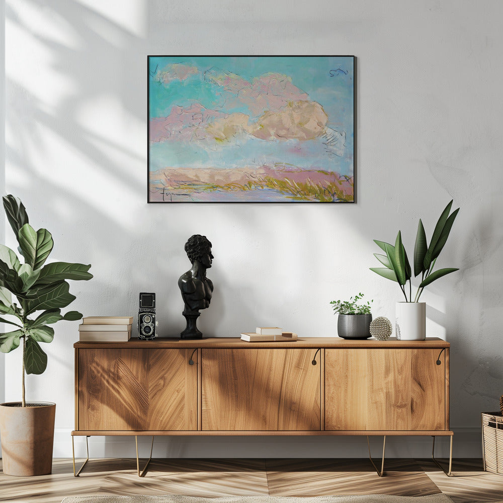 Pastel Sky Drift | Poster