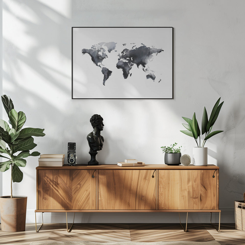 Dreamlike World Map | Poster