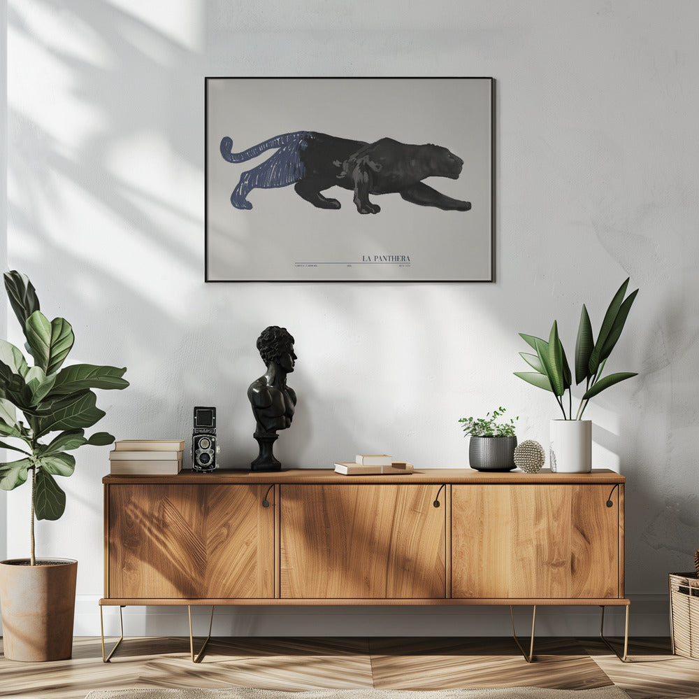 La Panthera (blue) | Poster