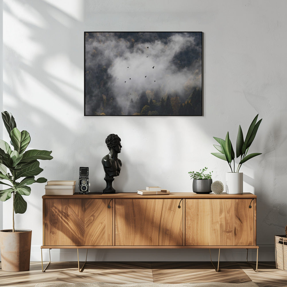 Foggy Woods 8 | Poster