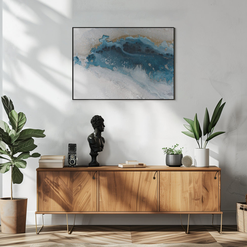 Coastal palette - Royal Glow | Poster