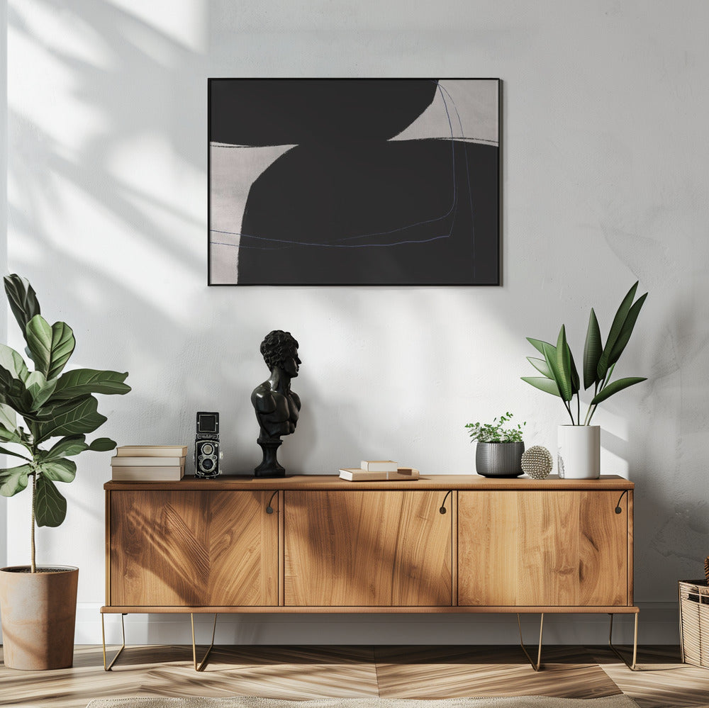 Curved Shadows | Poster