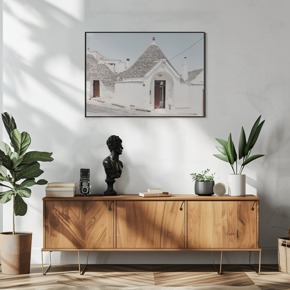 Trulli houses in Italy | Poster