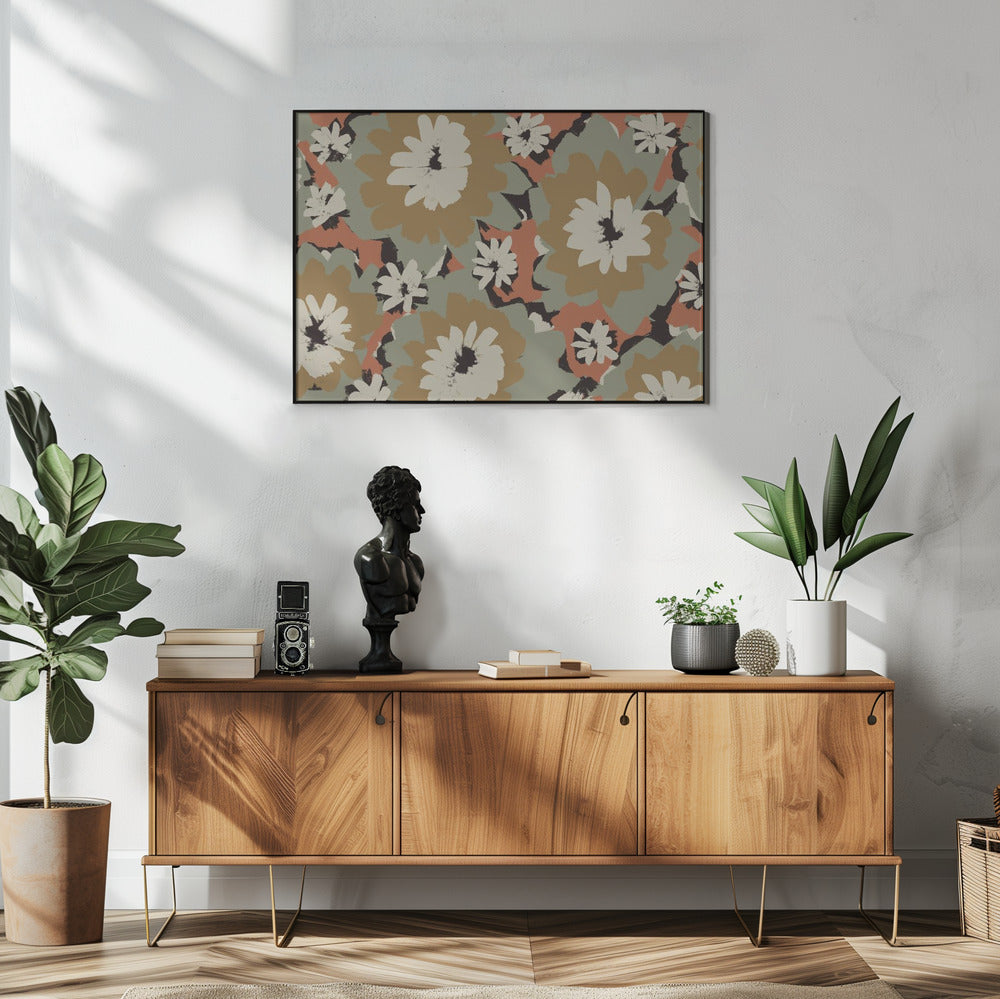 Bold Floral Symphony | Poster