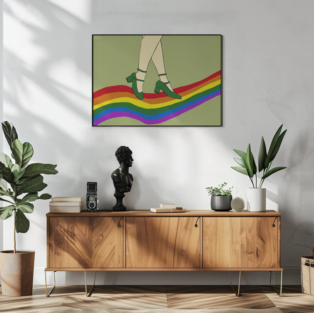 Rainbow Walk | Poster