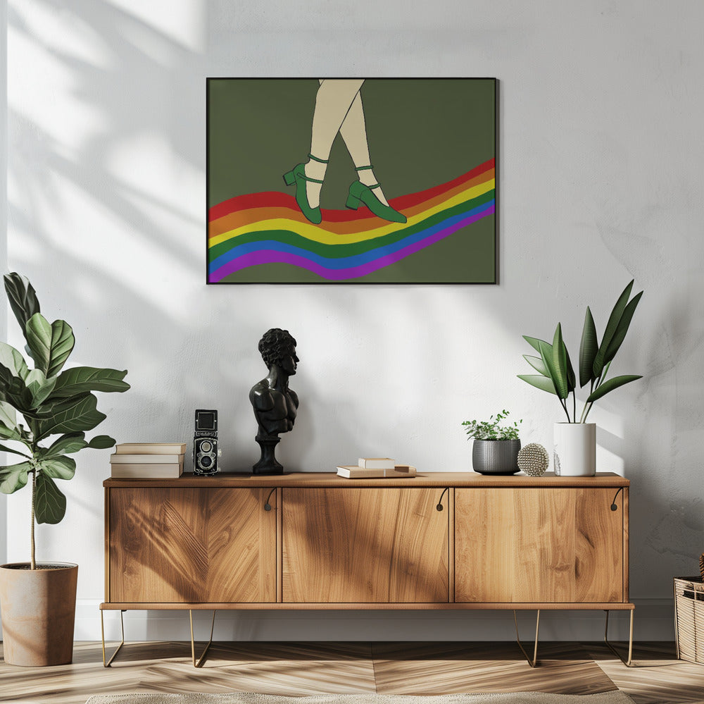 Rainbow Walk | Poster