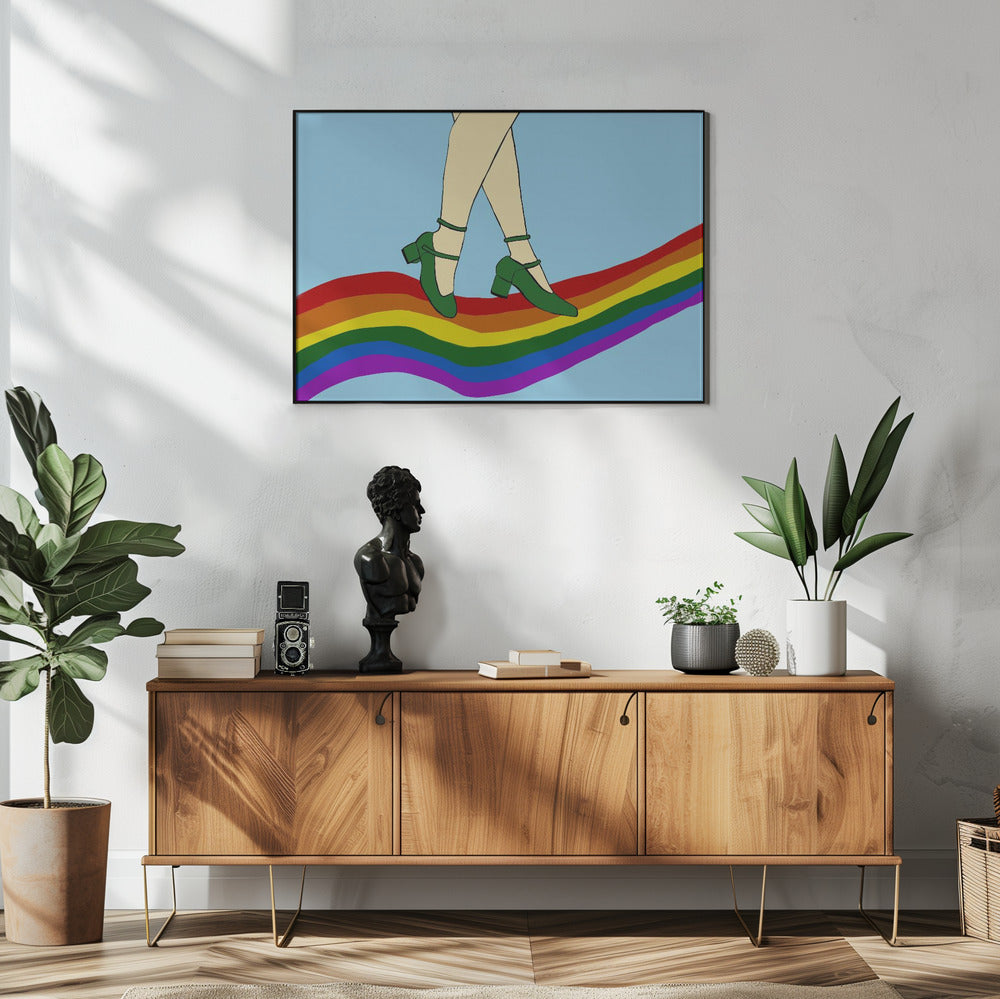 Rainbow Walk | Poster