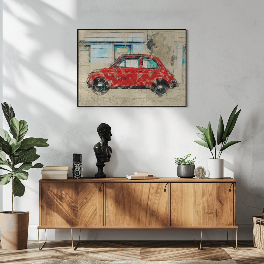 Retro Car | Poster