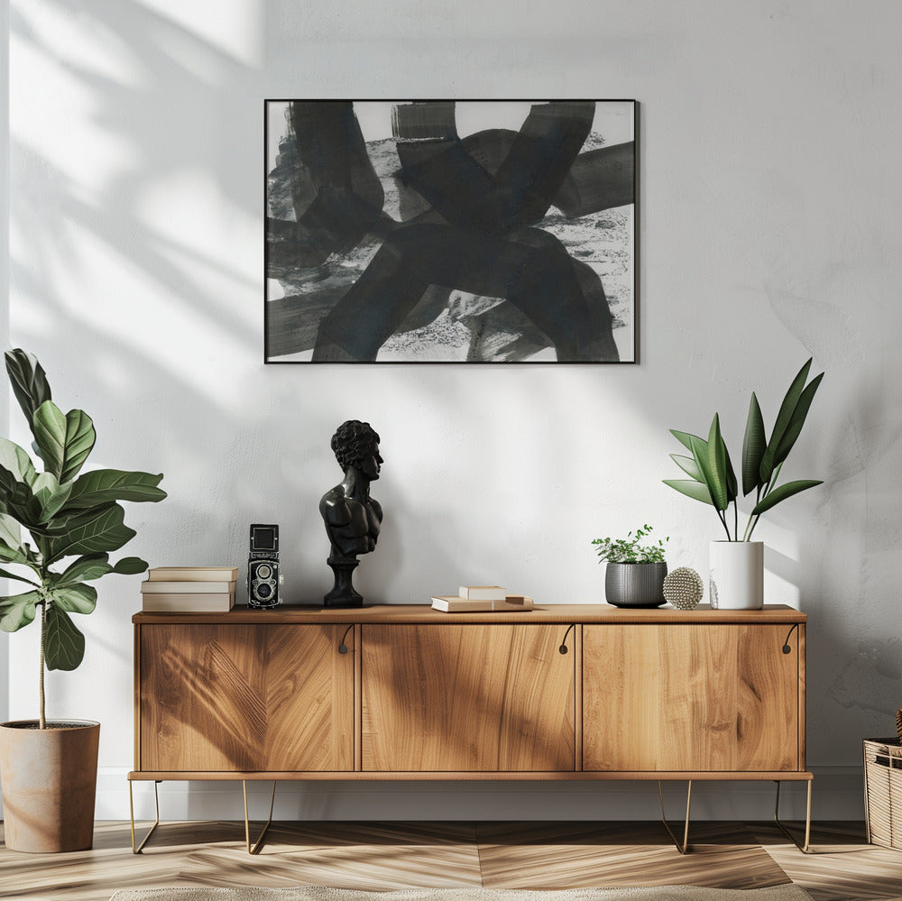 Black Texture Meeting 3 | Poster