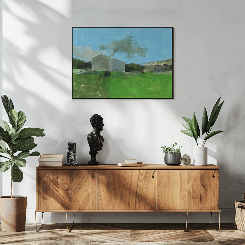 Barren Farm Barn Print No 1 | Poster