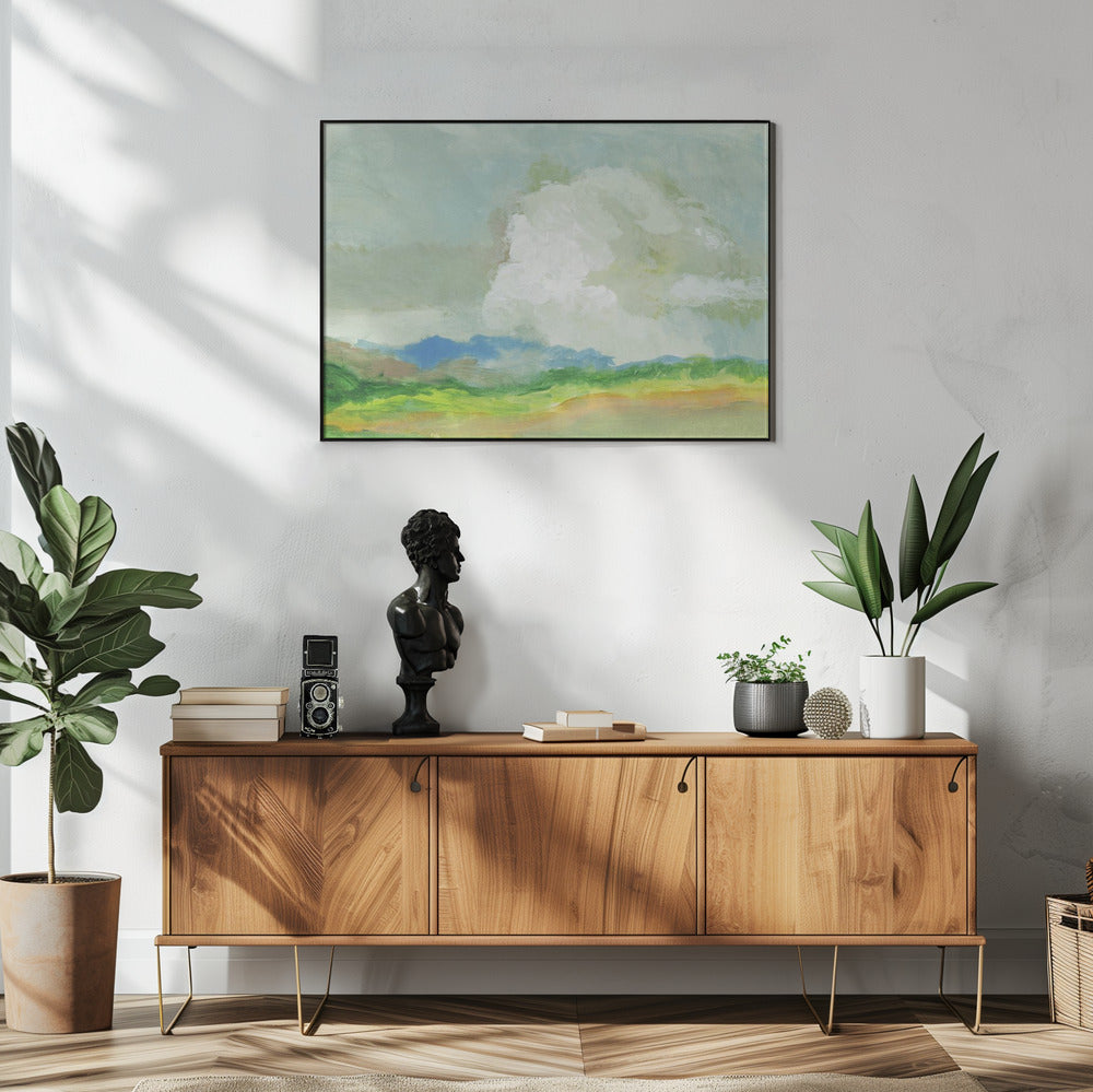 Big Clouds Landscape | Poster