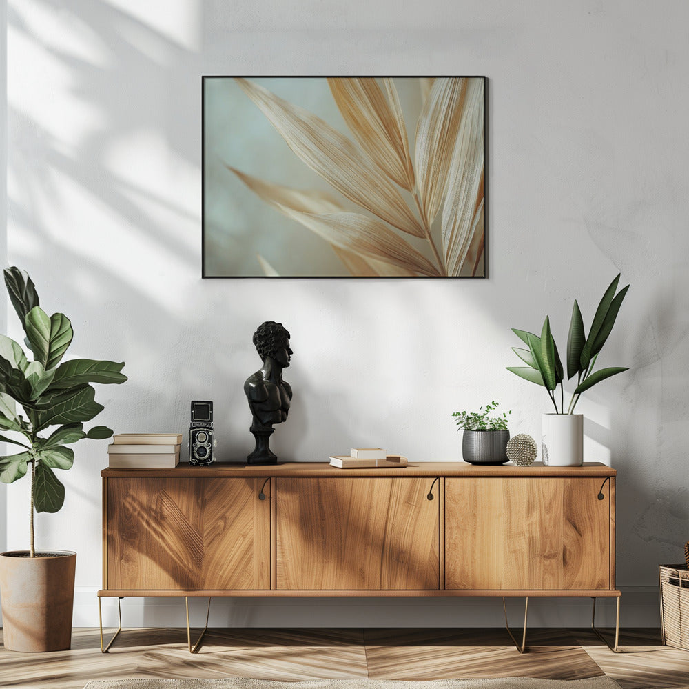 Golden Leaves Harmony | Poster