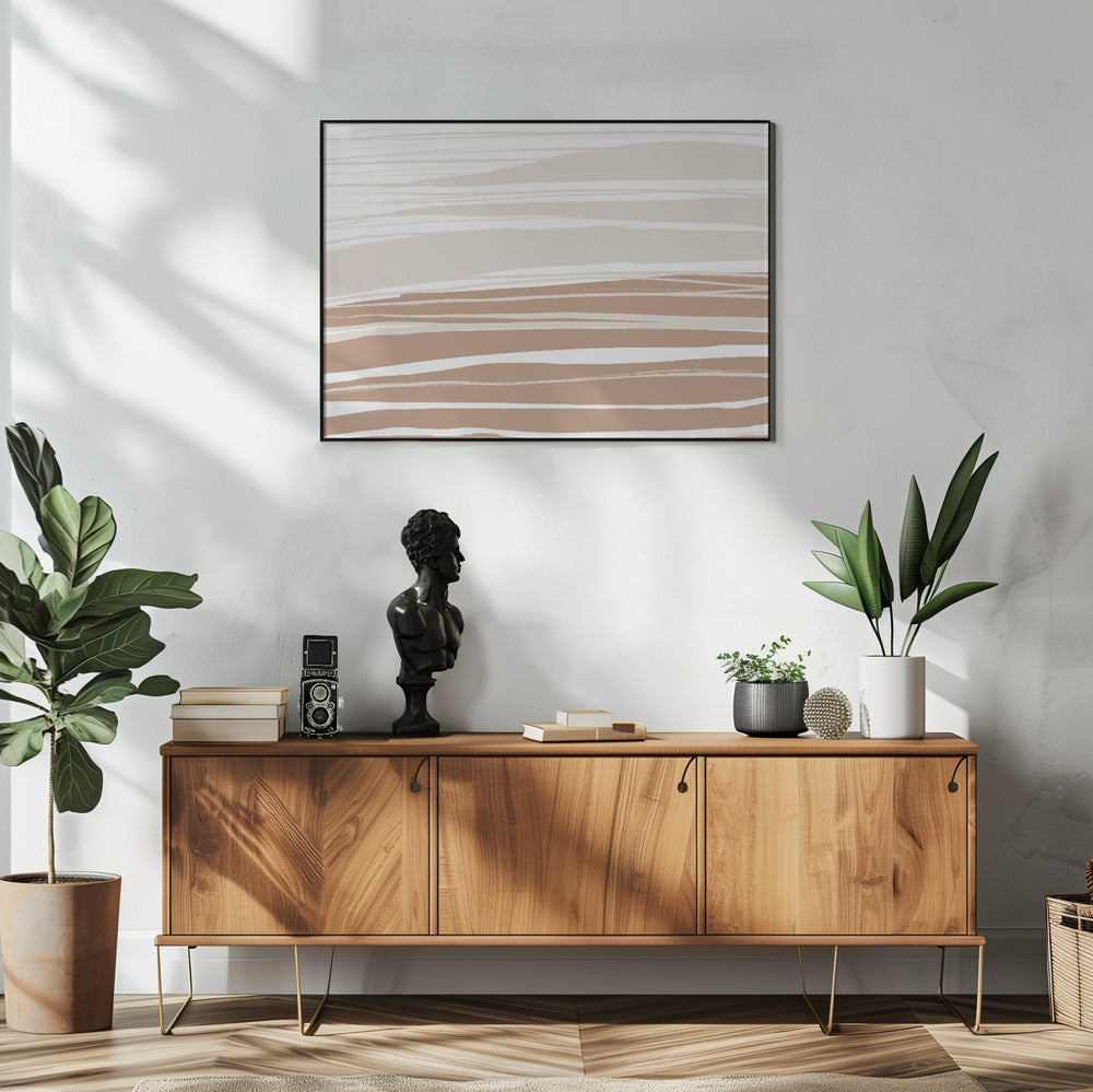 Serene Clay Bands | Poster